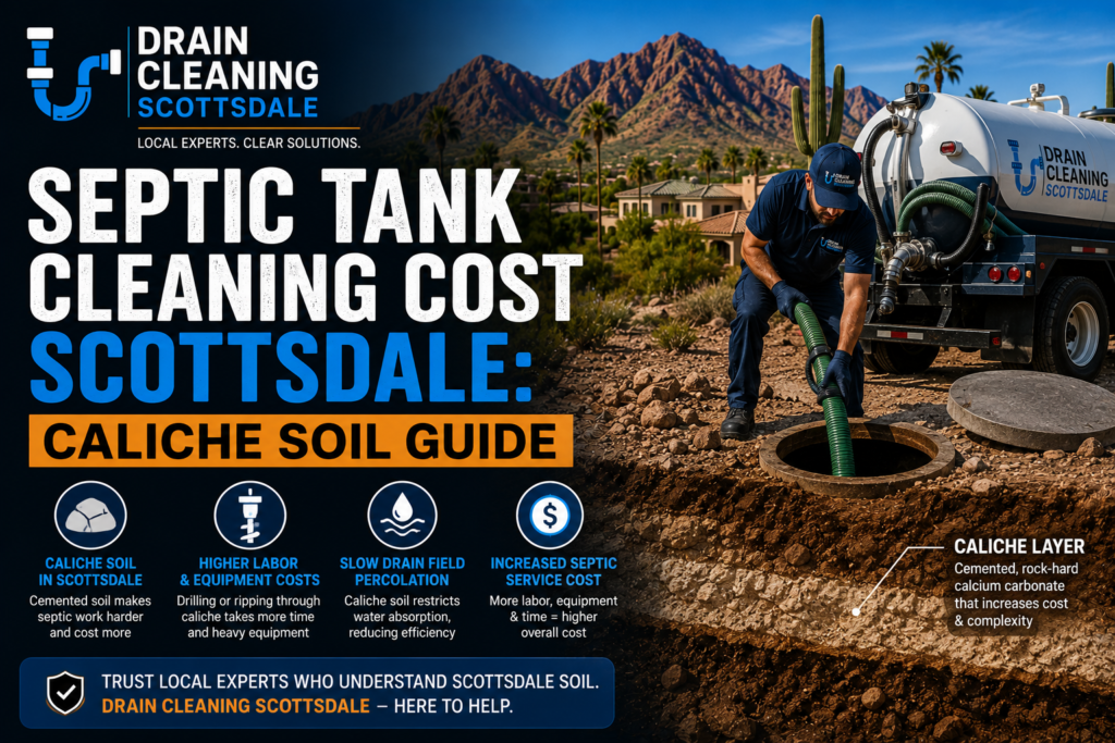 septic tank cleaning cost Scottsdale