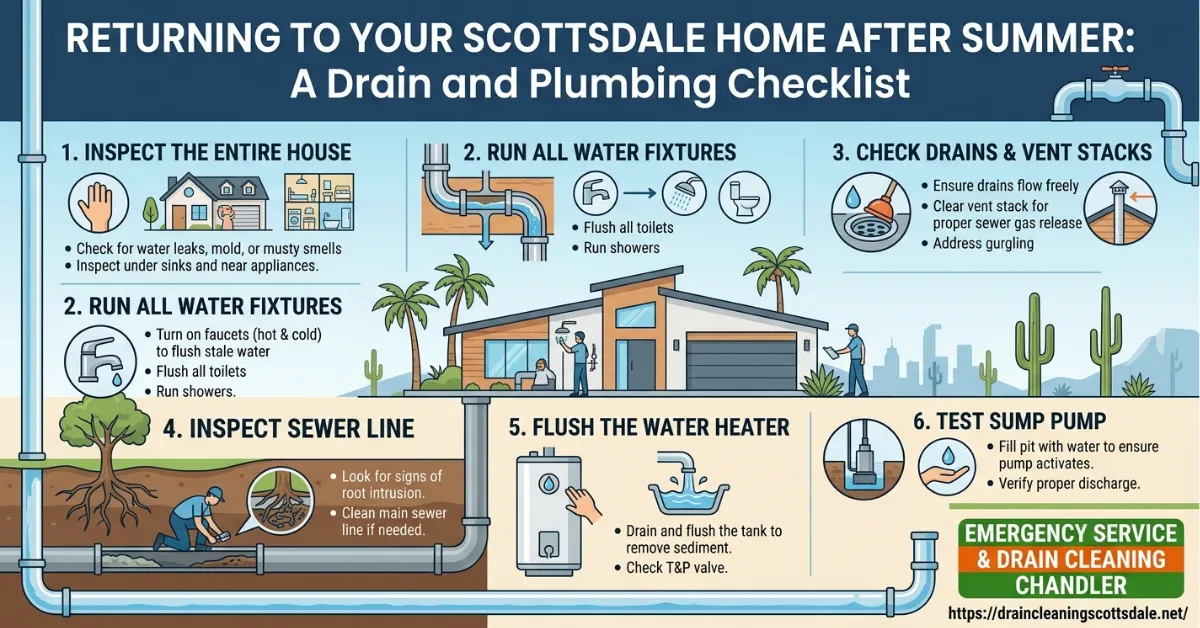 Returning to Your Scottsdale Home After Summer
