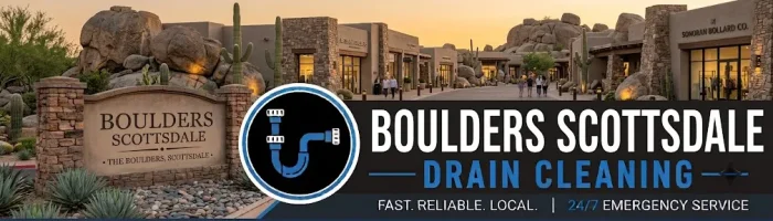 Drain cleaning Boulders Scottsdale