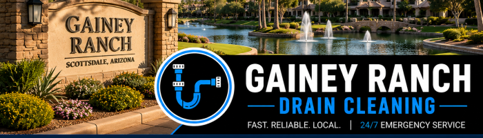 Drain cleaning Gainey Ranch