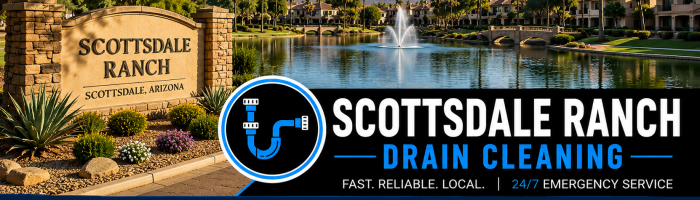 drain cleaning Scottsdale Ranch