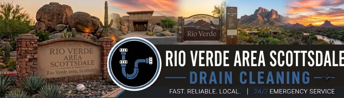 Drain Cleaning Rio Verde Area Scottsdale
