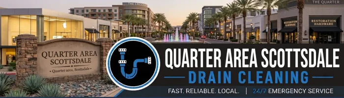 Drain Cleaning Quarter area Scottsdale