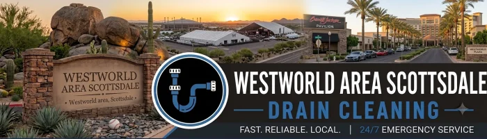 Drain Cleaning Westworld area Scottsdale